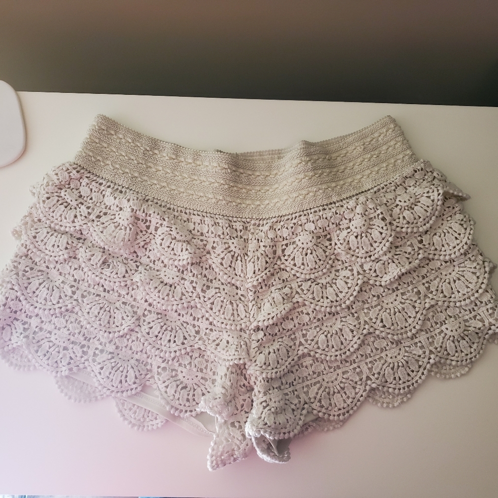 White shorts